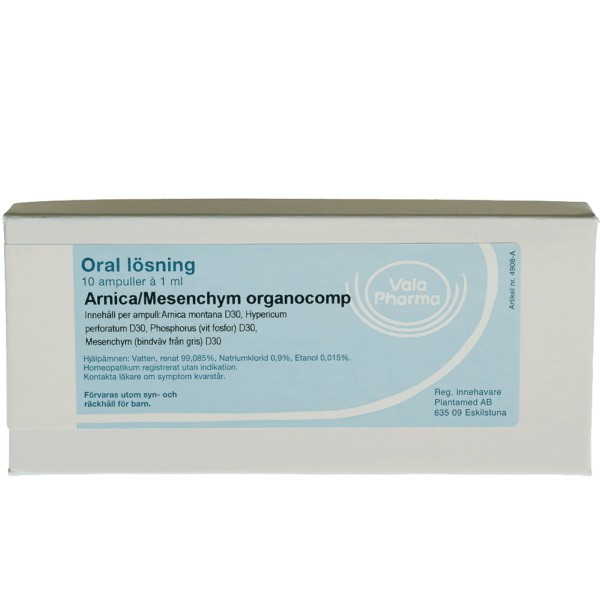 Arnica/Mesenchym organocomp.