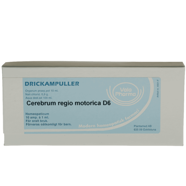Cerebrum regio motorica  D6