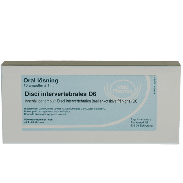 Disci intervertebrales  D6