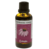 Glasflaske med lægemidlet Echinacea comp.