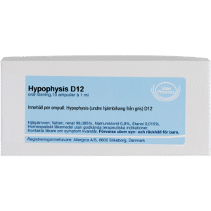 Hypophysis D12 ampuller - homøopatisk lægemiddel fra Allergica