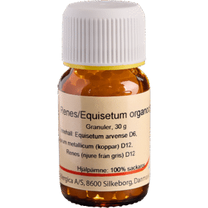 Renes/Equisetum organocomp sukkerkugler - homøopatisk lægemiddel fra Allergica